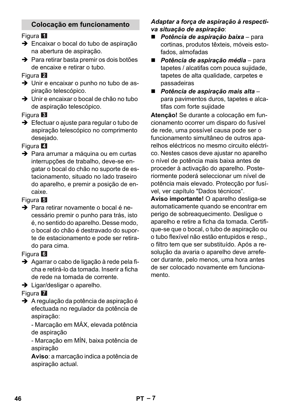 Karcher VC 6200 User Manual | Page 46 / 188