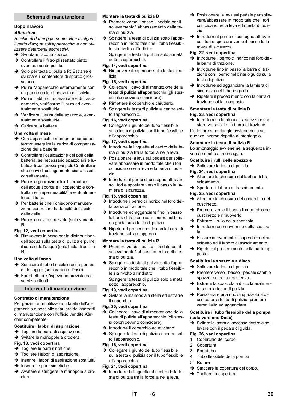 Karcher B 90 R Adv DOSE Bp Pack User Manual | Page 39 / 272