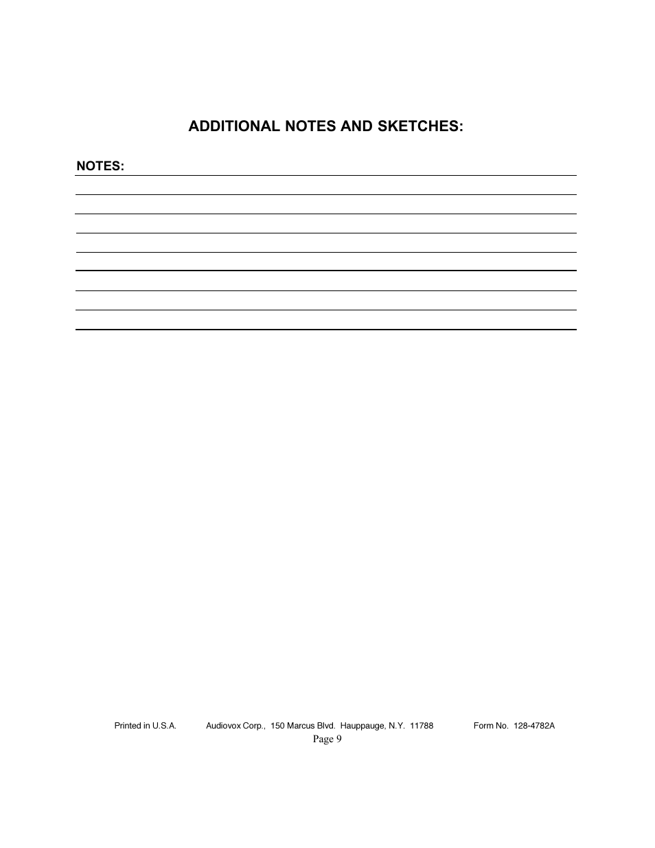 Audiovox PS-330i User Manual | Page 9 / 27