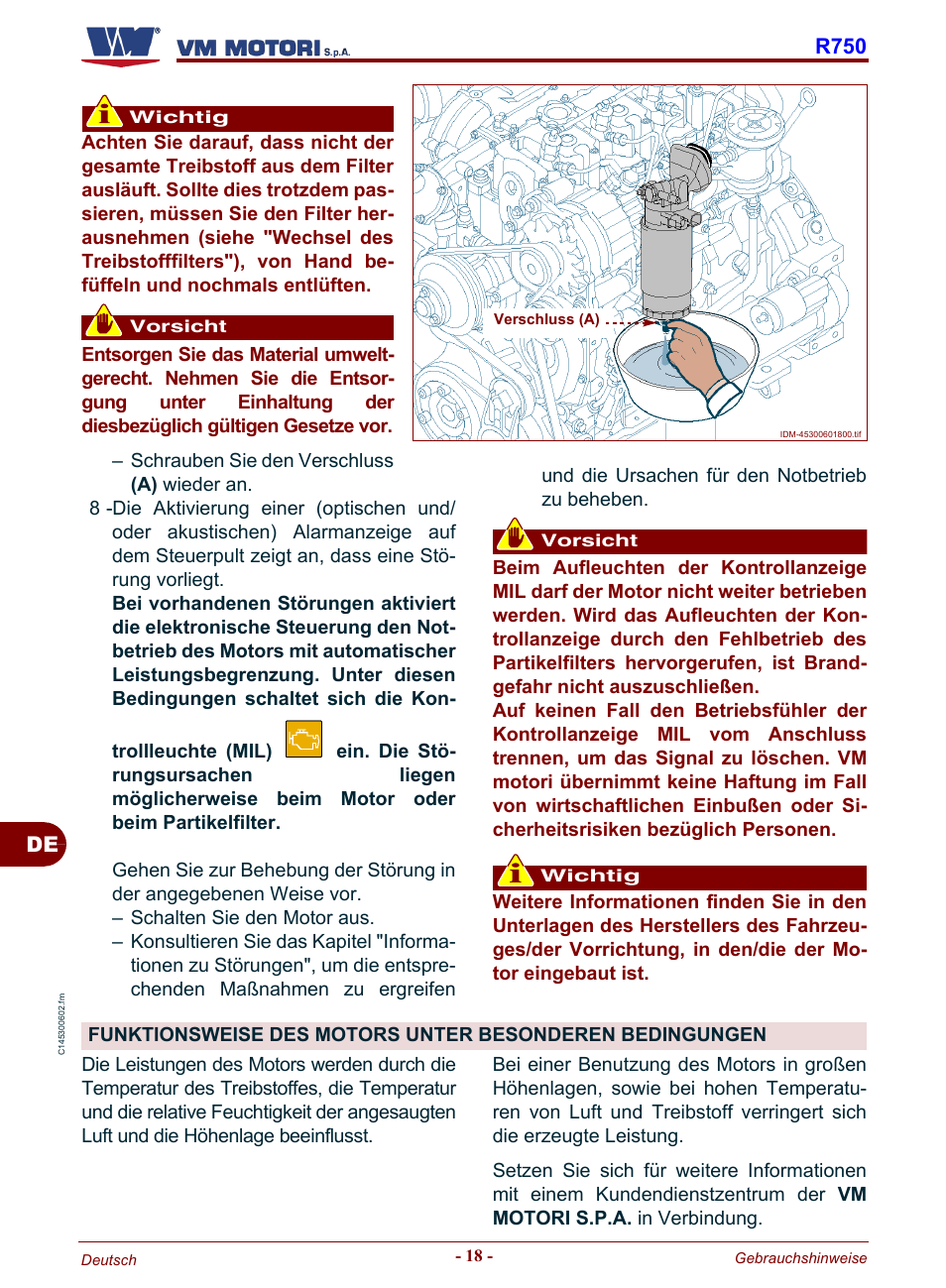 De r750 | Karcher HD 19-100 De Tr1 User Manual | Page 110 / 224