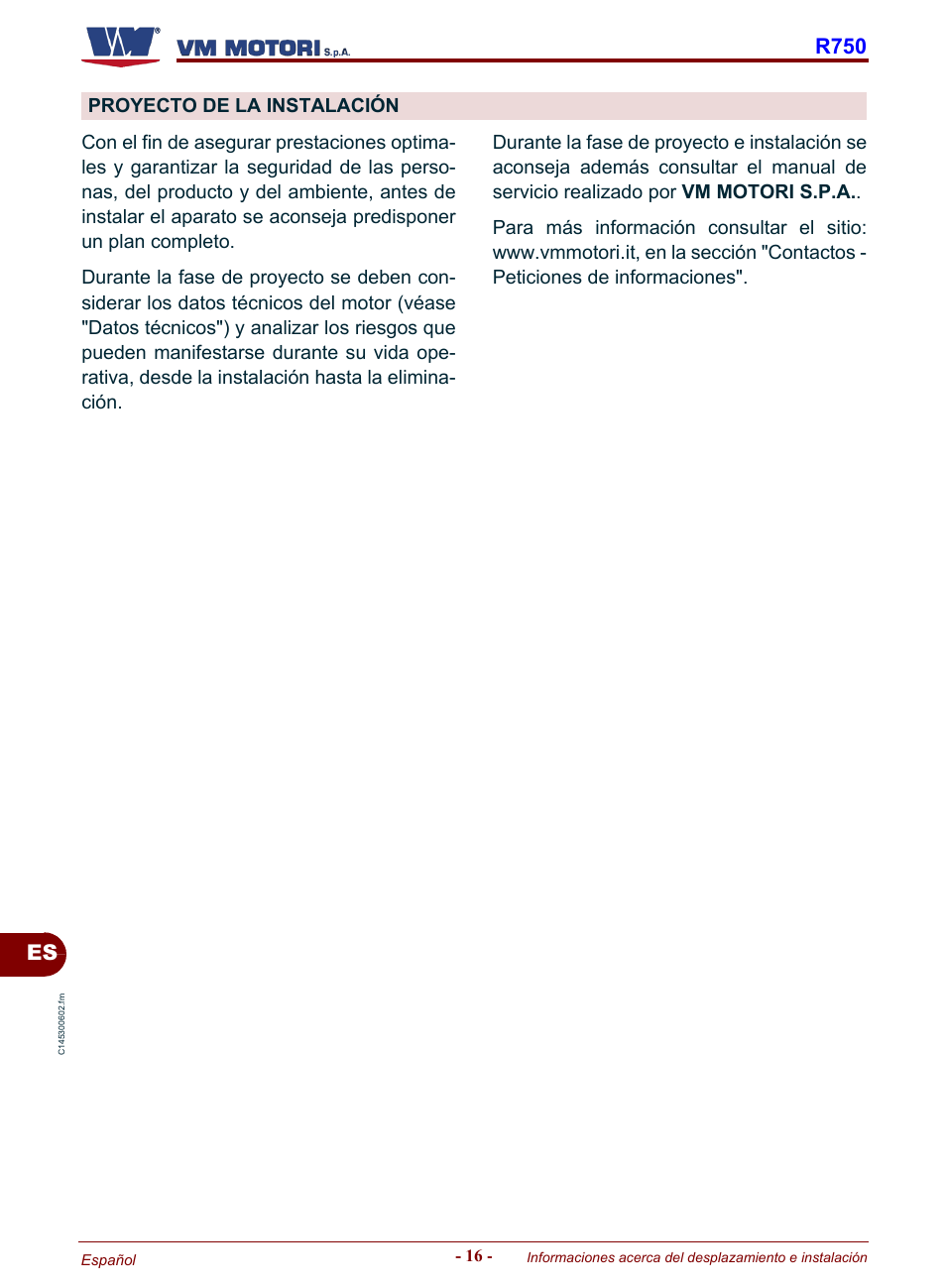 Proyecto de la instalación, R750 | Karcher HD 19-100 De Tr1 User Manual | Page 196 / 224