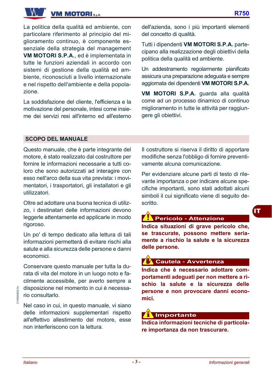 Scopo del manuale, It r750 | Karcher HD 19-100 De Tr1 User Manual | Page 7 / 224