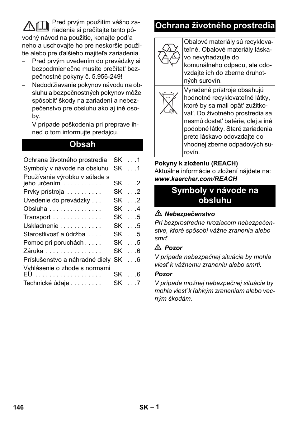 Karcher NT 611 User Manual | Page 146 / 212
