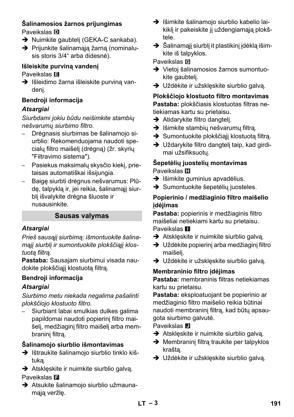 Karcher NT 611 User Manual | Page 191 / 212