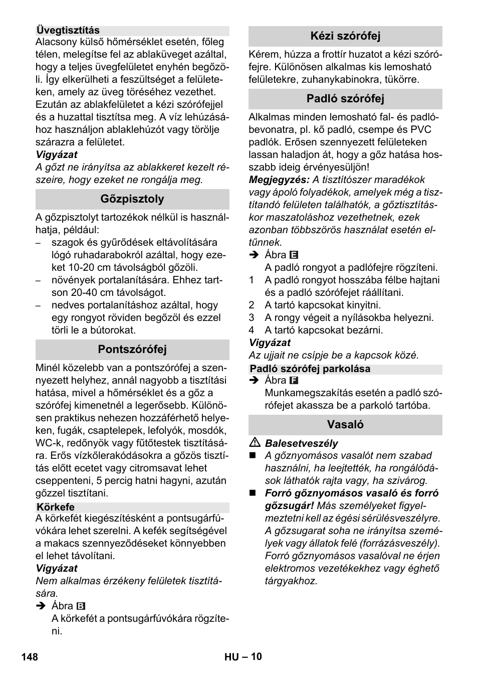 Karcher Stirerie SI 2-600 CB User Manual | Page 148 / 286