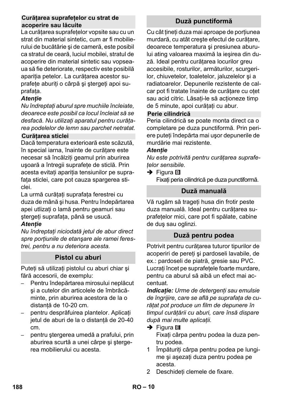 Karcher Stirerie SI 2-600 CB User Manual | Page 188 / 286