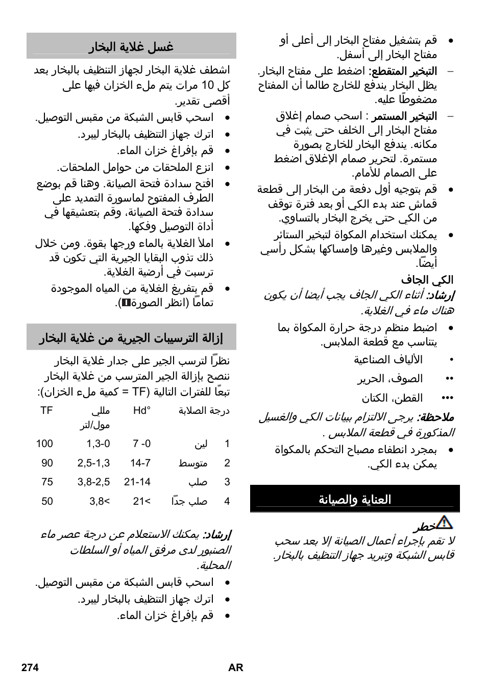 Karcher Stirerie SI 2-600 CB User Manual | Page 274 / 286