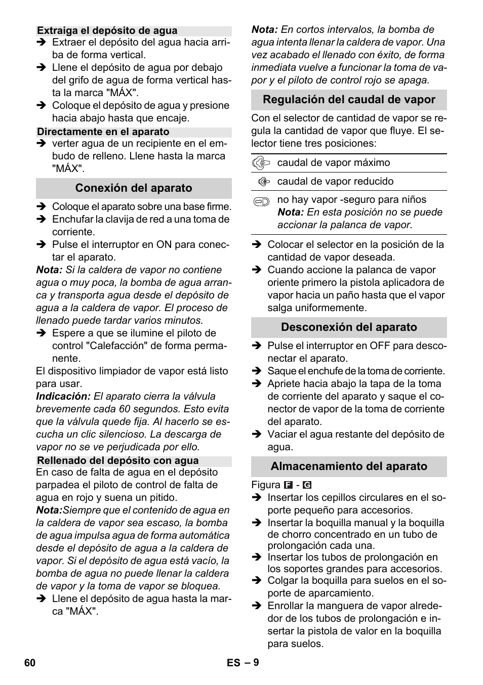 Karcher Stirerie SI 2-600 CB User Manual | Page 60 / 286