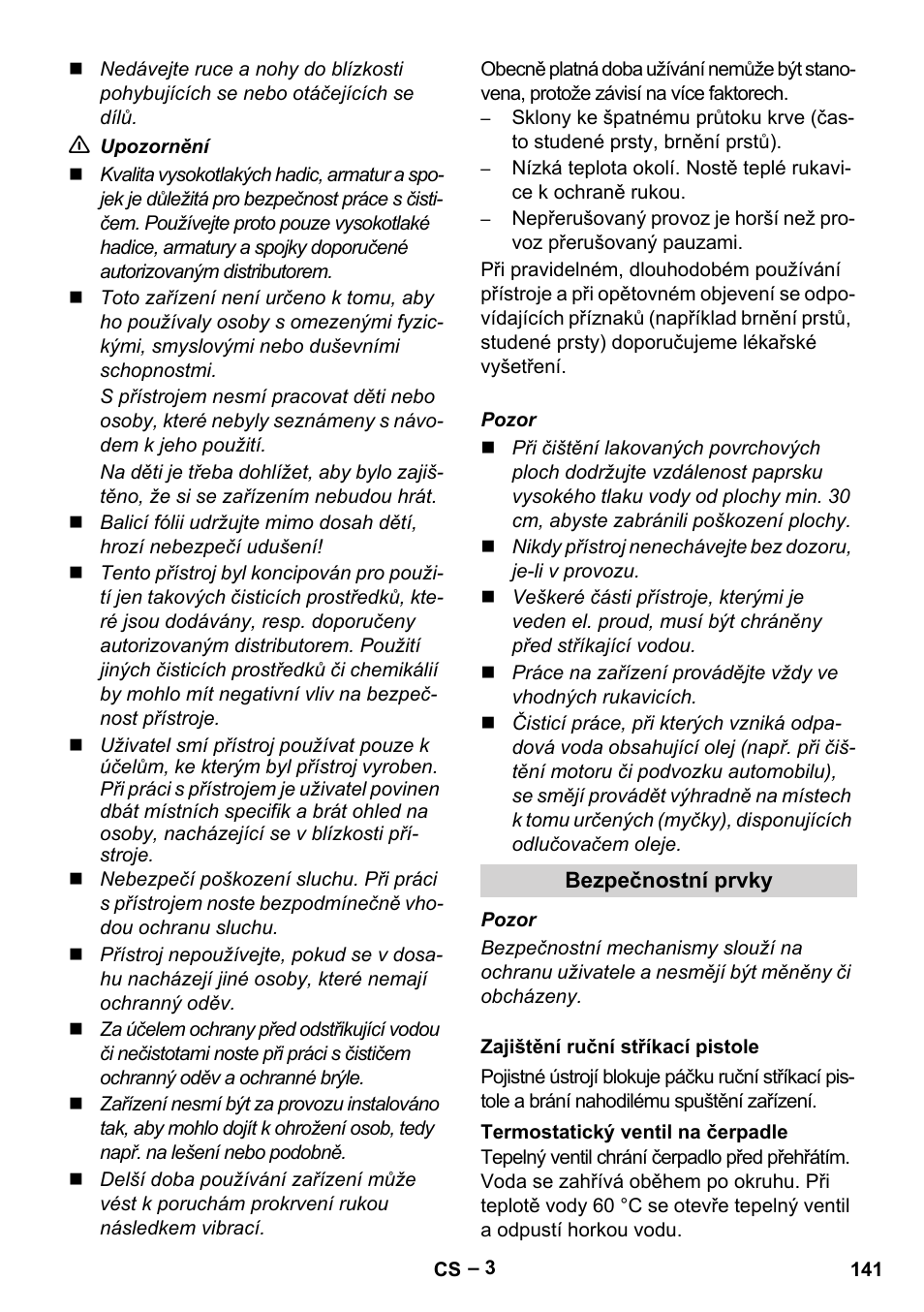 Karcher G 7-10 M User Manual | Page 141 / 248