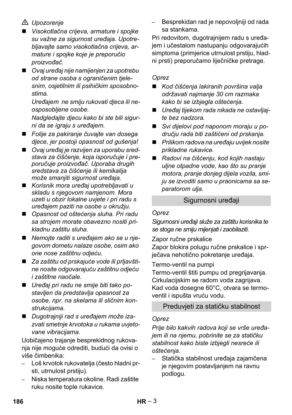 Karcher G 7-10 M User Manual | Page 186 / 248