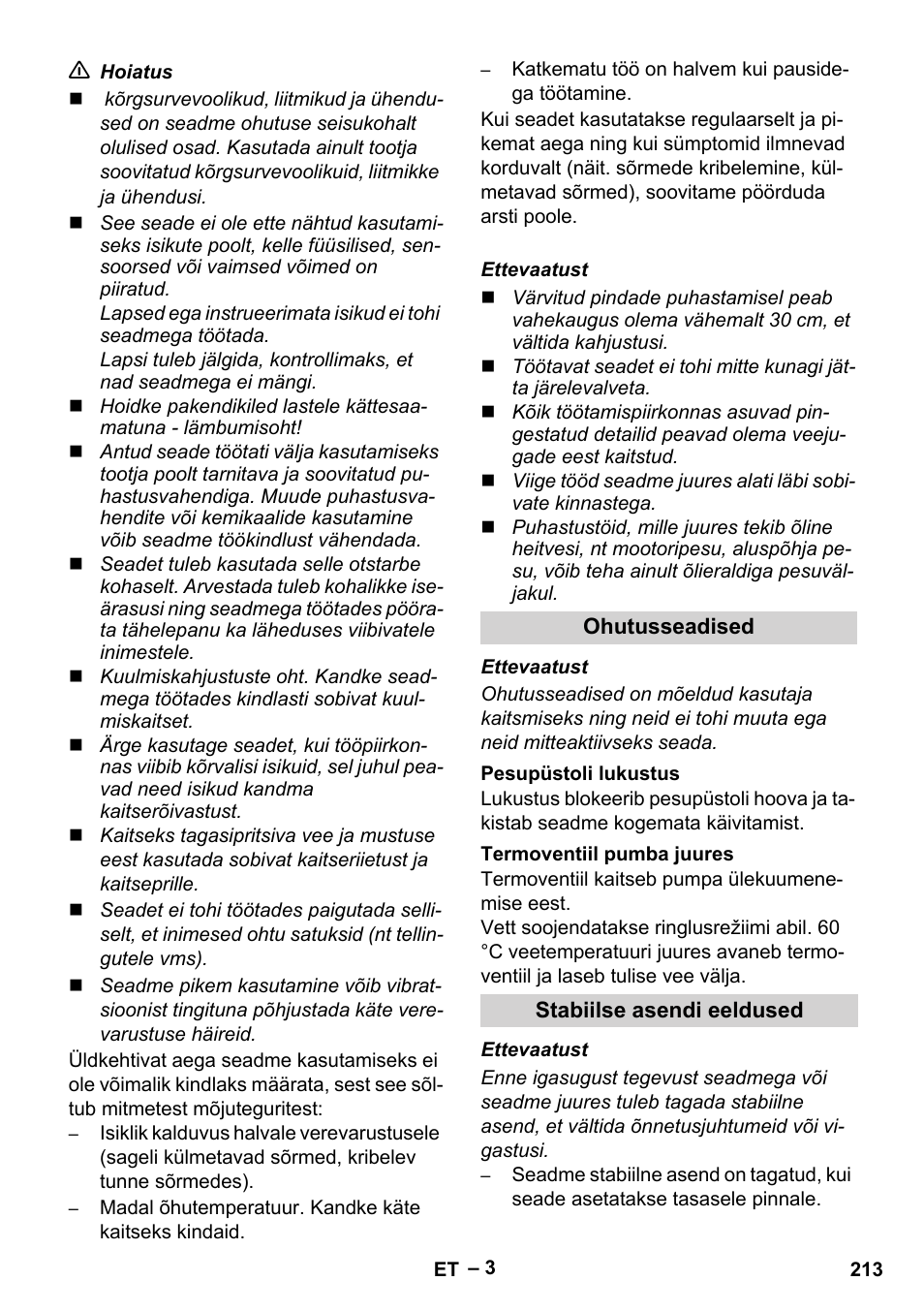 Karcher G 7-10 M User Manual | Page 213 / 248