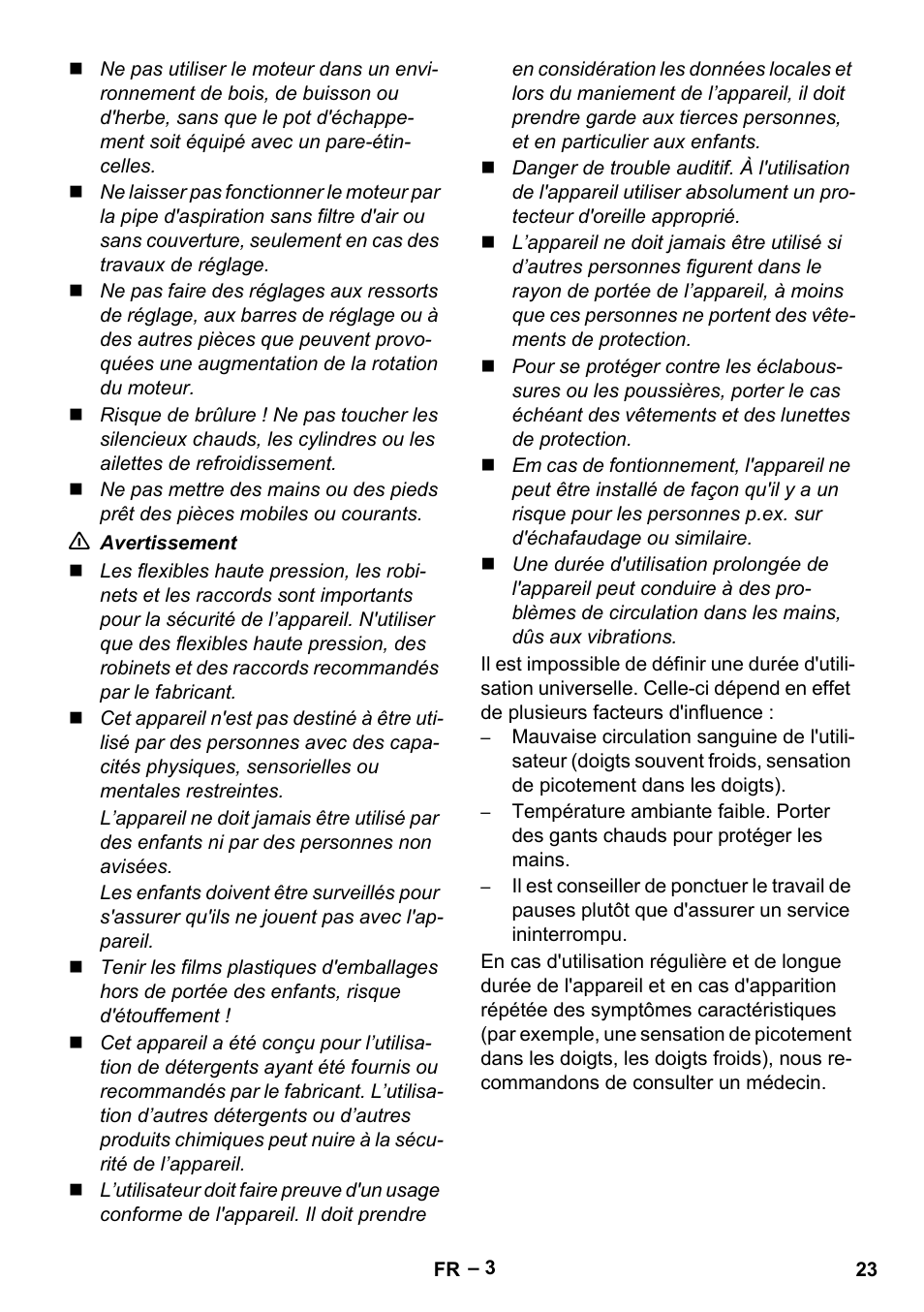 Karcher G 7-10 M User Manual | Page 23 / 248