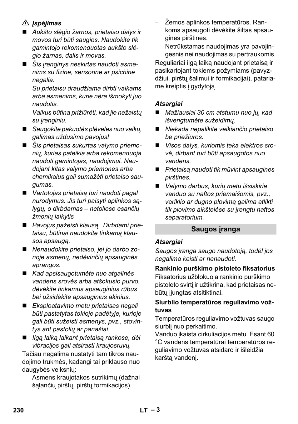 Karcher G 7-10 M User Manual | Page 230 / 248