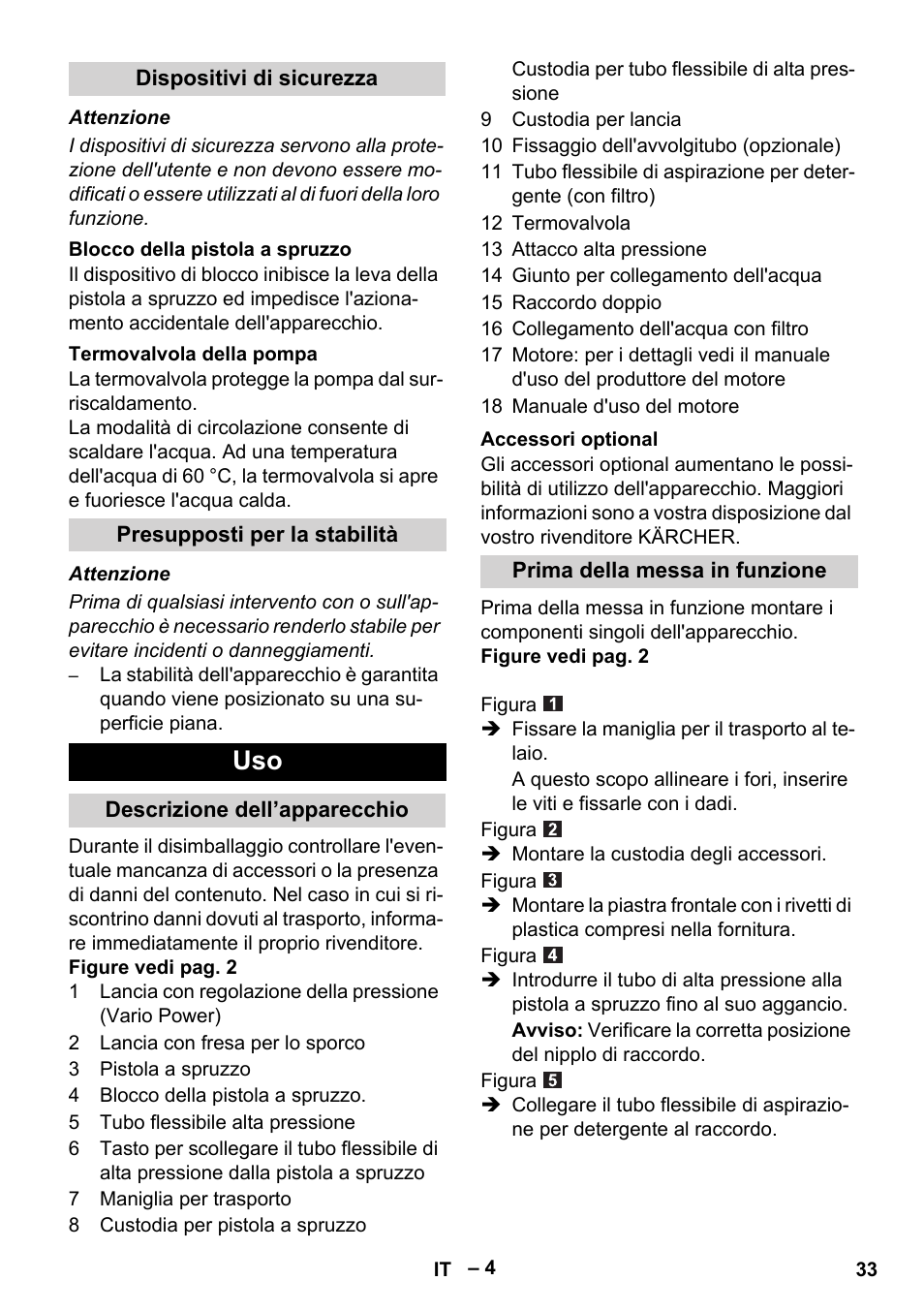 Karcher G 7-10 M User Manual | Page 33 / 248