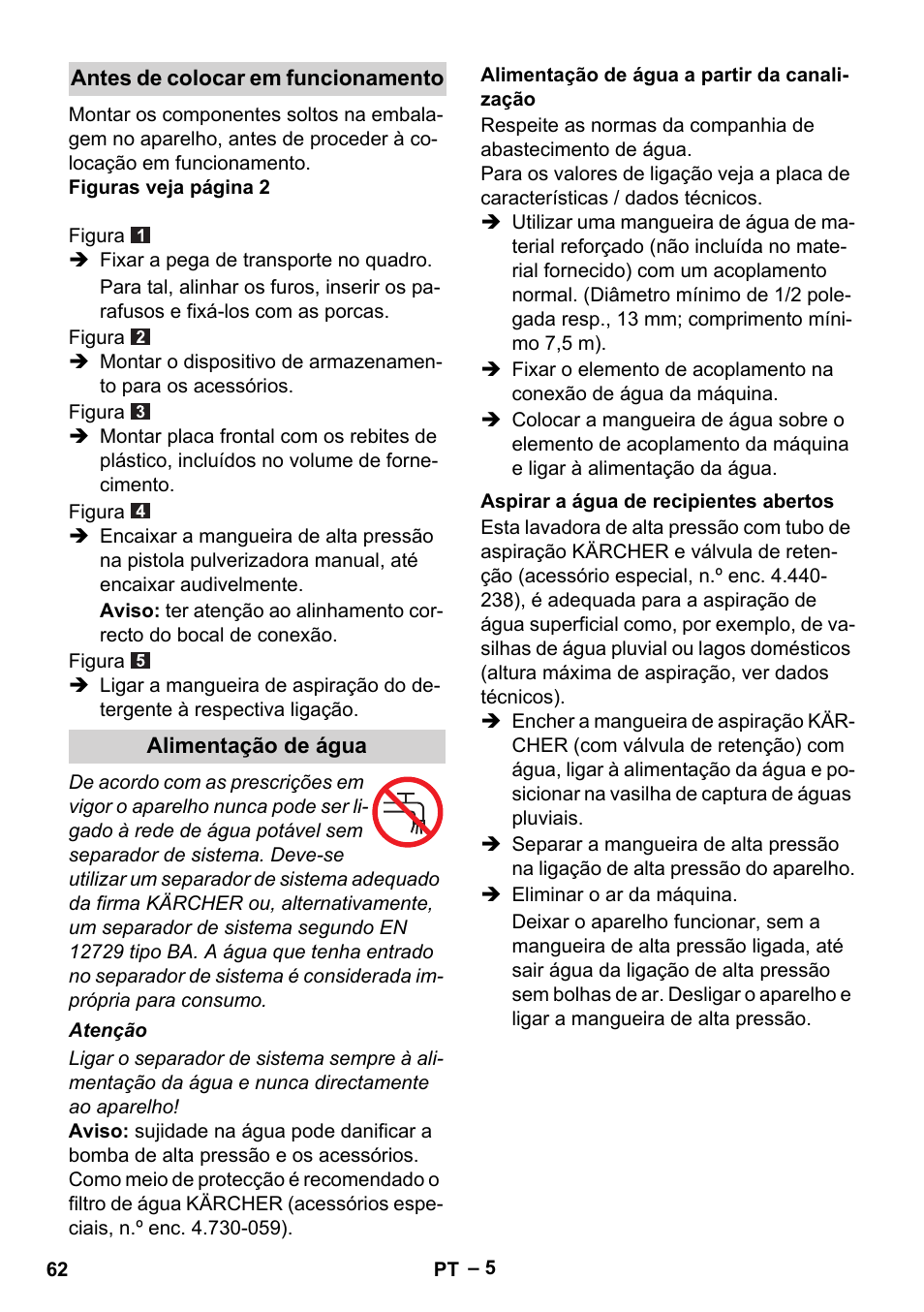 Karcher G 7-10 M User Manual | Page 62 / 248