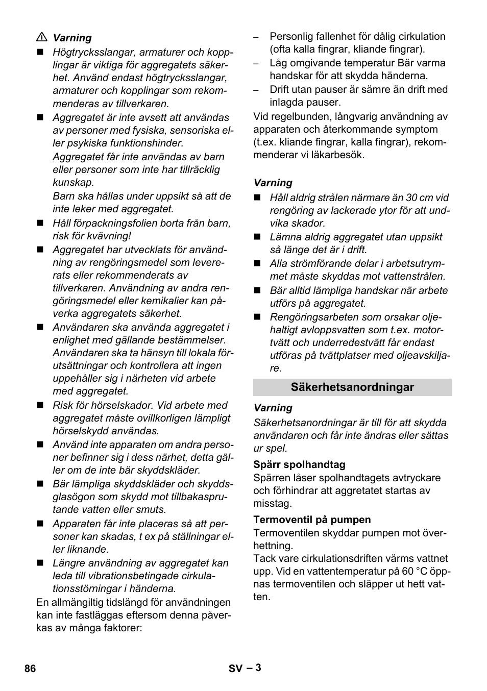 Karcher G 7-10 M User Manual | Page 86 / 248