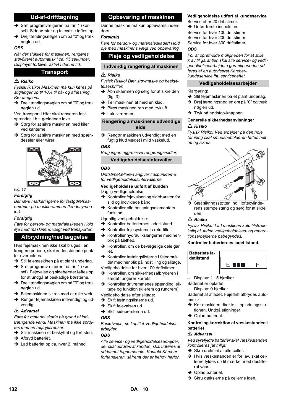 Karcher KM 120-150 R Bp 2SB User Manual | Page 132 / 264