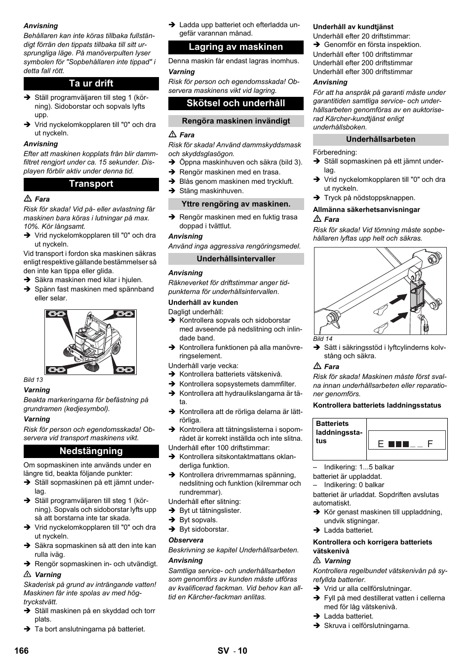 Karcher KM 120-150 R Bp 2SB User Manual | Page 166 / 264