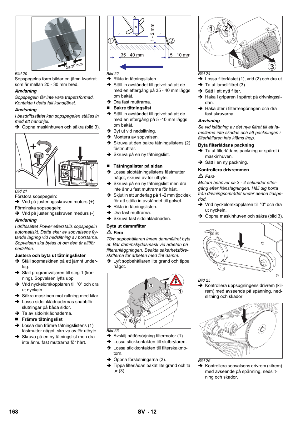 Karcher KM 120-150 R Bp 2SB User Manual | Page 168 / 264