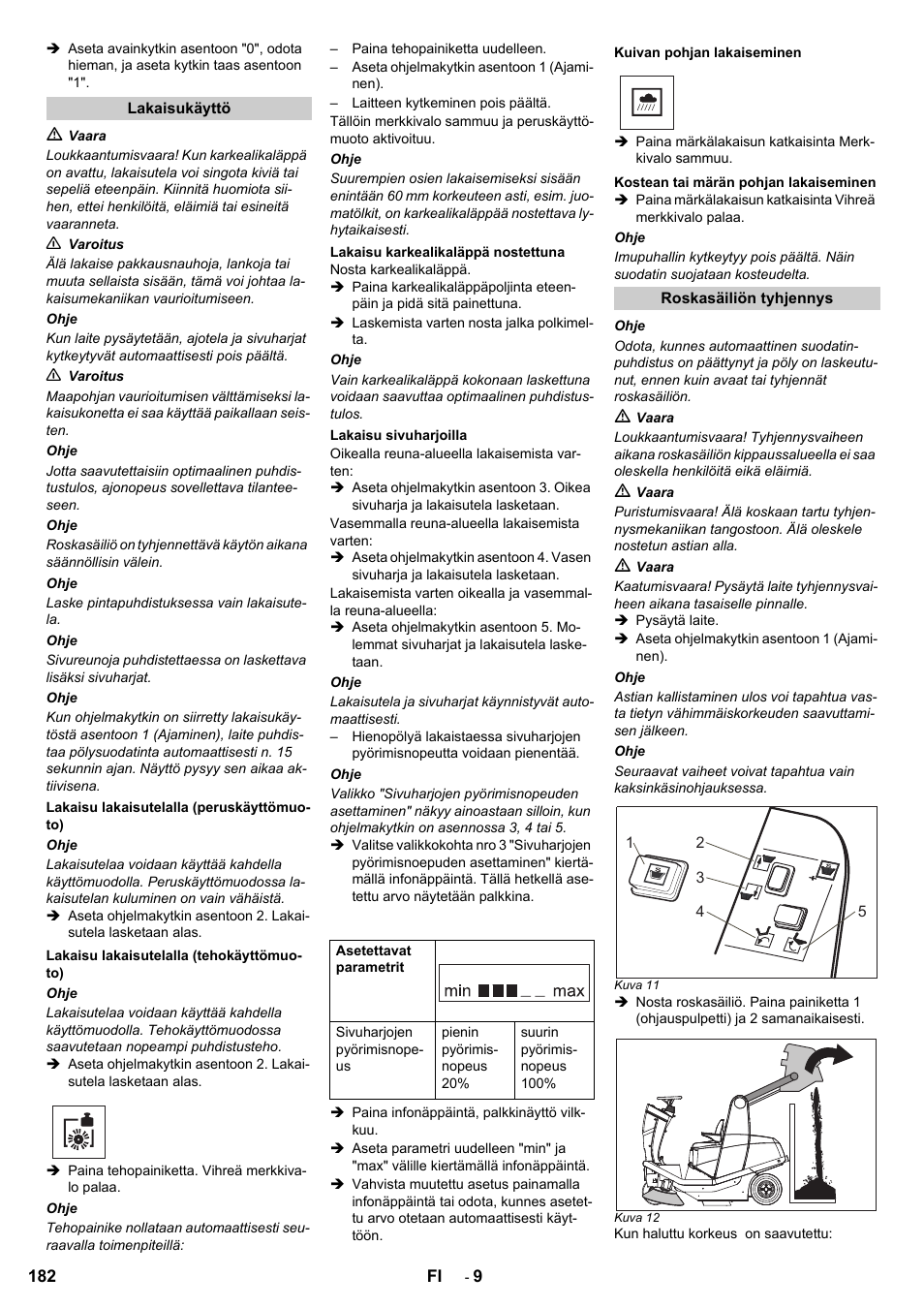 Karcher KM 120-150 R Bp 2SB User Manual | Page 182 / 264