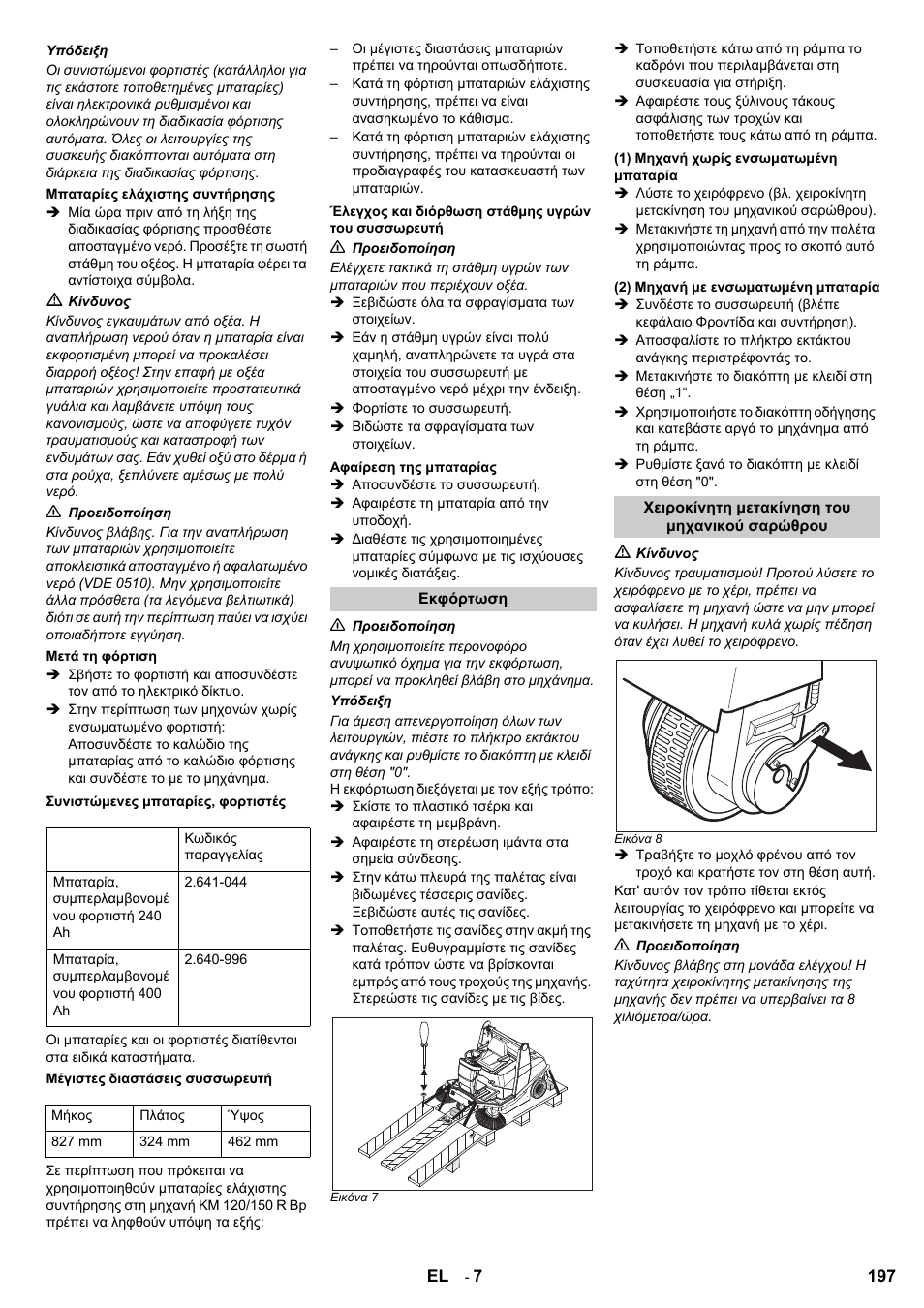 Karcher KM 120-150 R Bp 2SB User Manual | Page 197 / 264