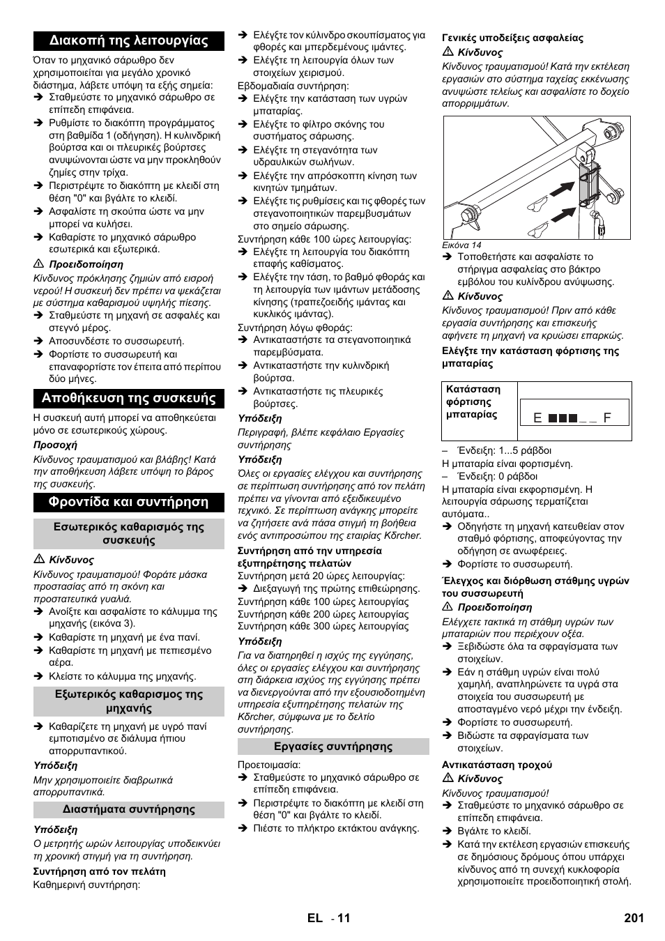 Karcher KM 120-150 R Bp 2SB User Manual | Page 201 / 264