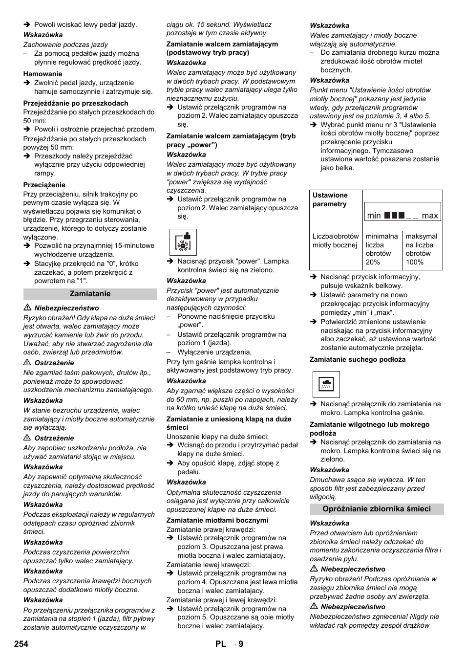 Karcher KM 120-150 R Bp 2SB User Manual | Page 254 / 264