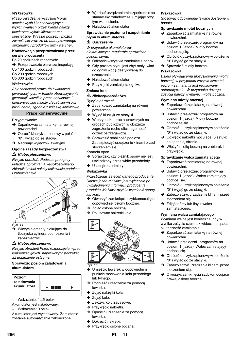 Karcher KM 120-150 R Bp 2SB User Manual | Page 256 / 264