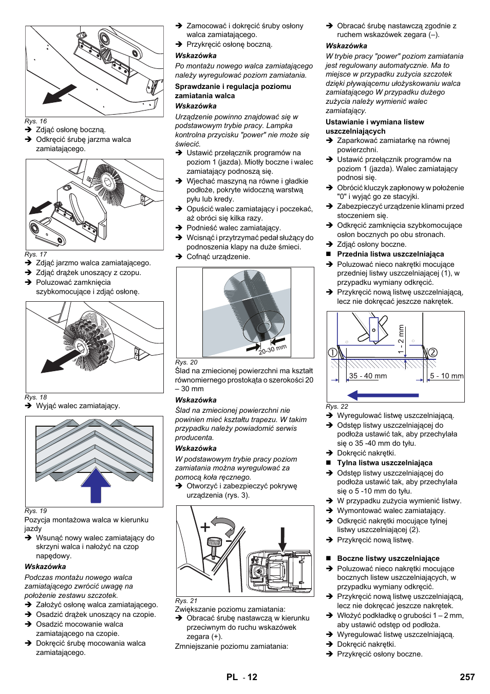 Karcher KM 120-150 R Bp 2SB User Manual | Page 257 / 264