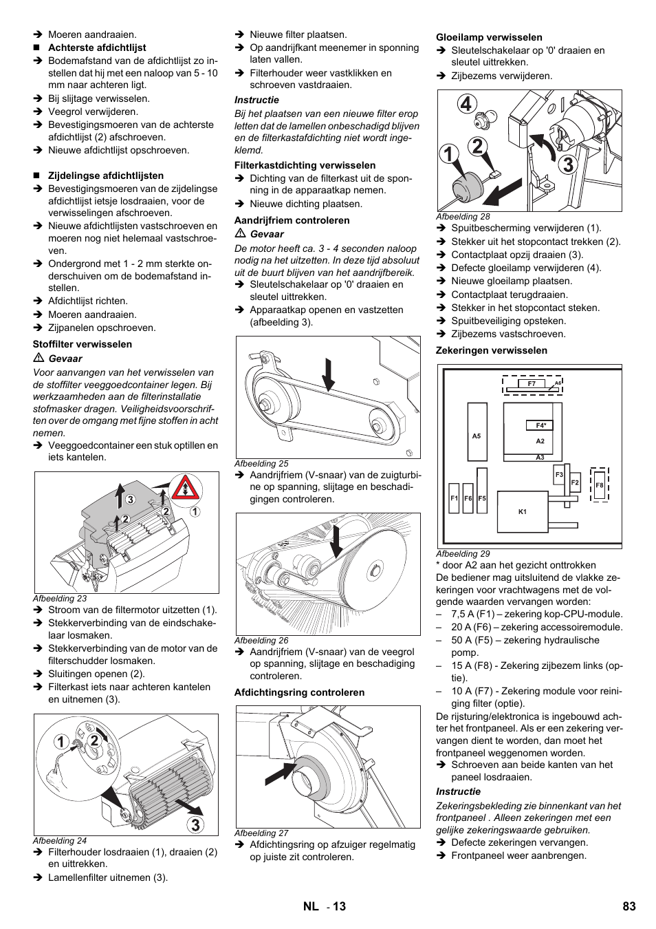 Karcher KM 120-150 R Bp 2SB User Manual | Page 83 / 264