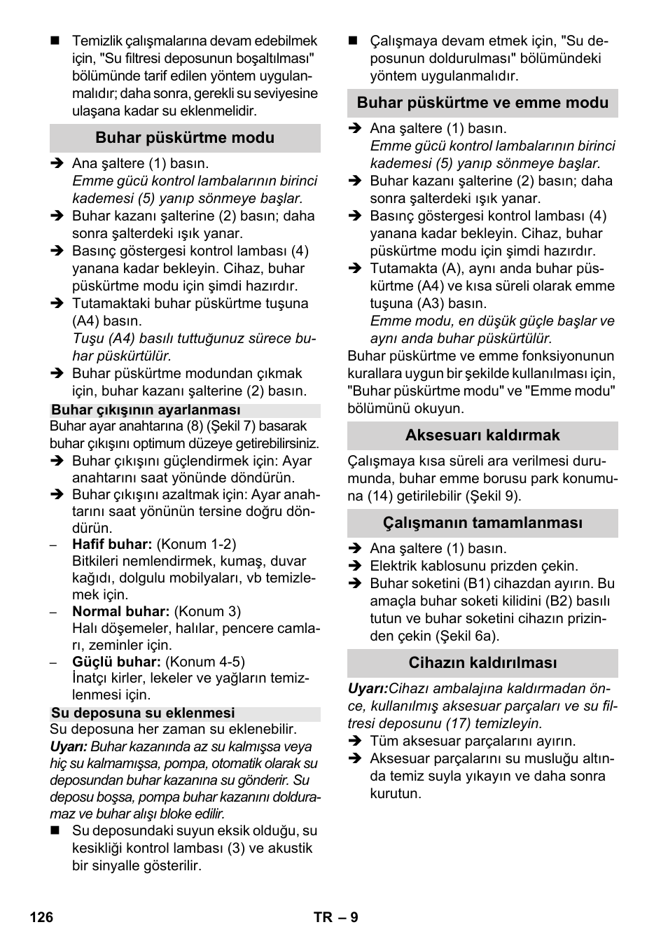 Karcher SV 1902 User Manual | Page 126 / 284