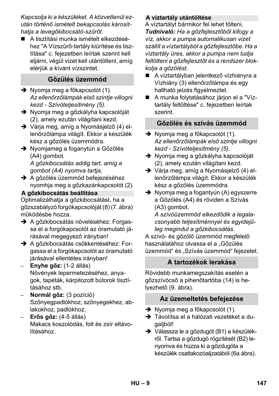 Karcher SV 1902 User Manual | Page 147 / 284