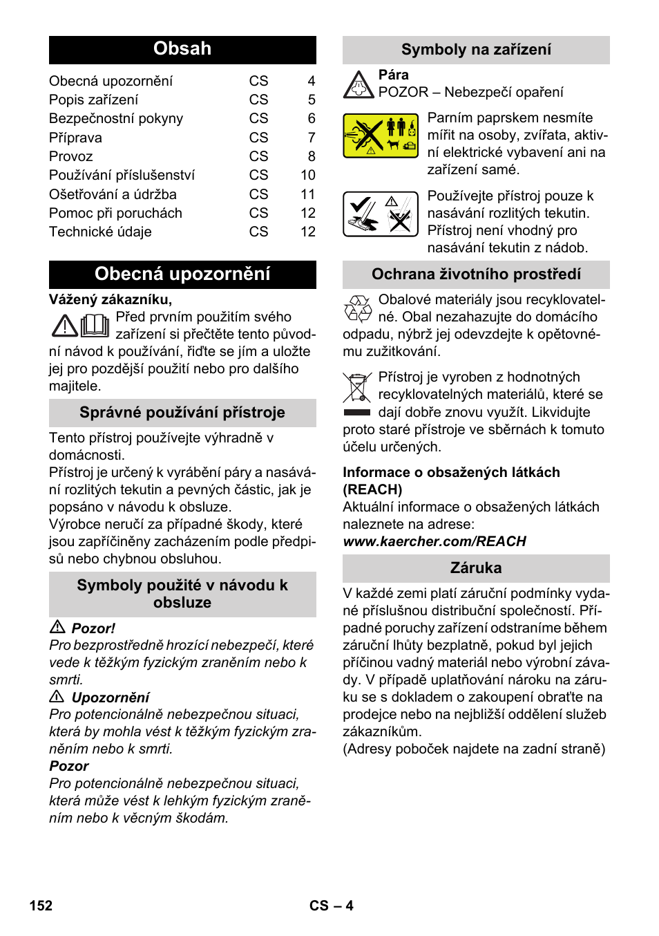 Karcher SV 1902 User Manual | Page 152 / 284