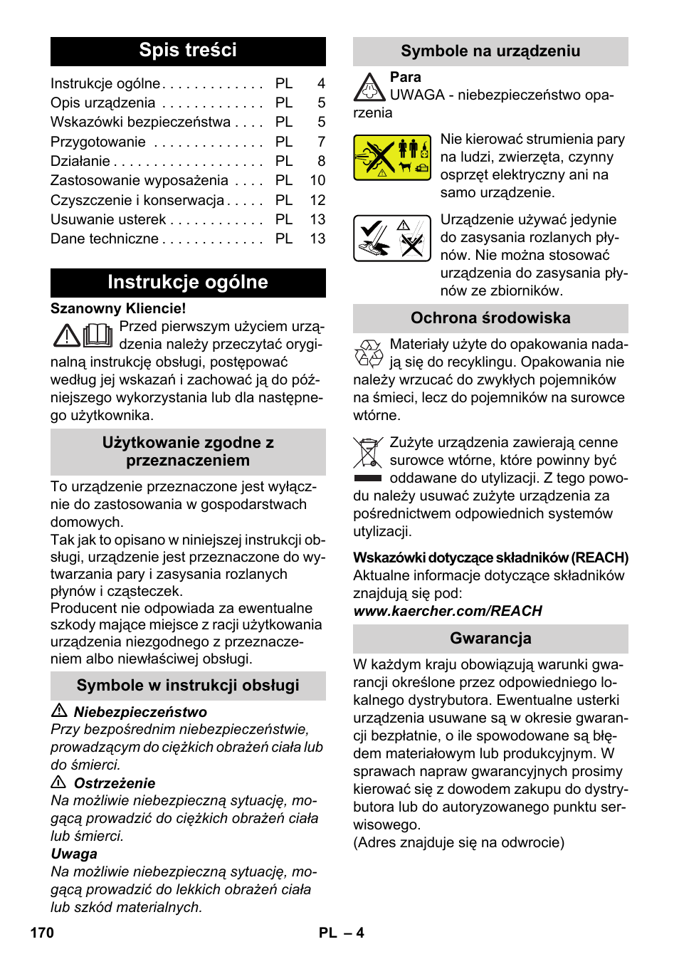 Karcher SV 1902 User Manual | Page 170 / 284