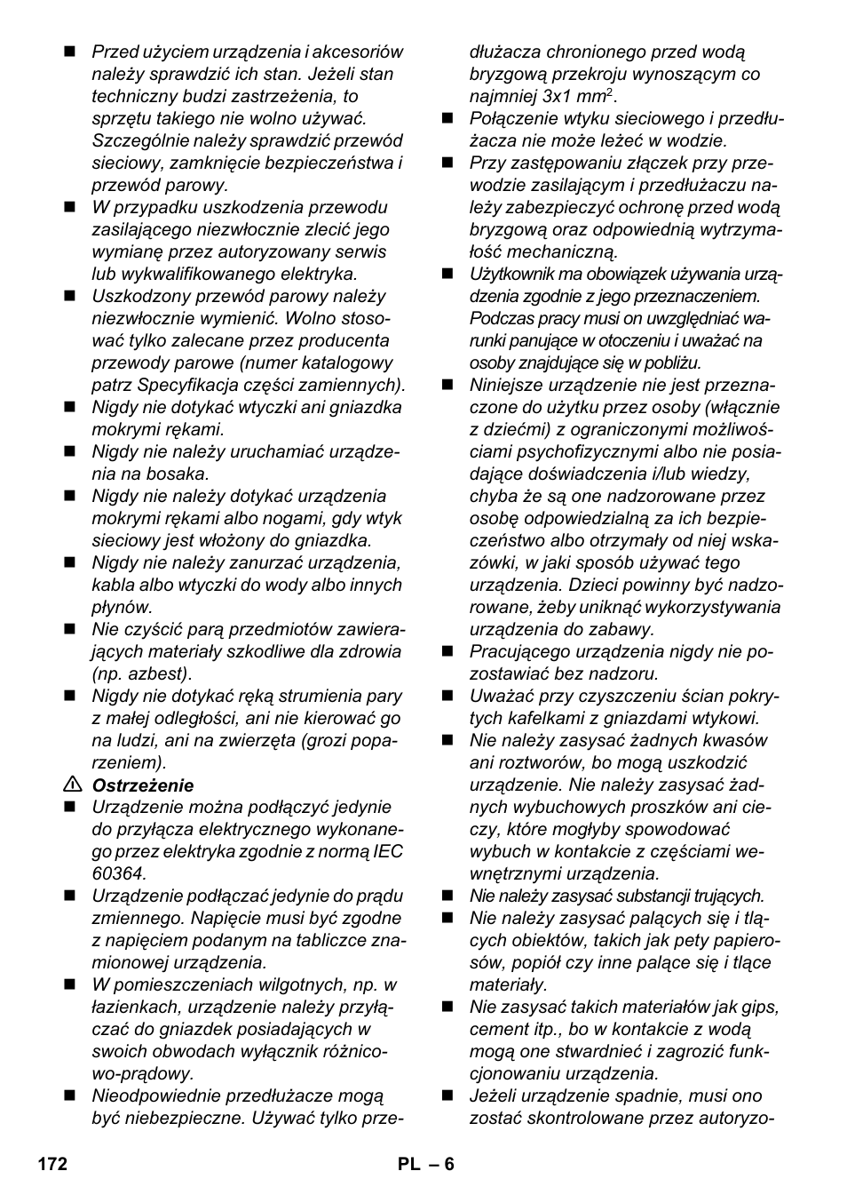 Karcher SV 1902 User Manual | Page 172 / 284