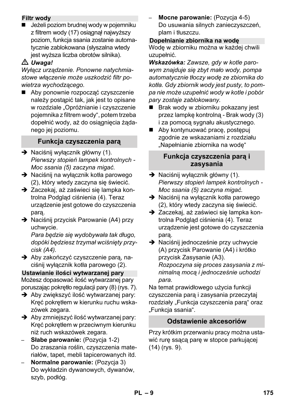 Karcher SV 1902 User Manual | Page 175 / 284