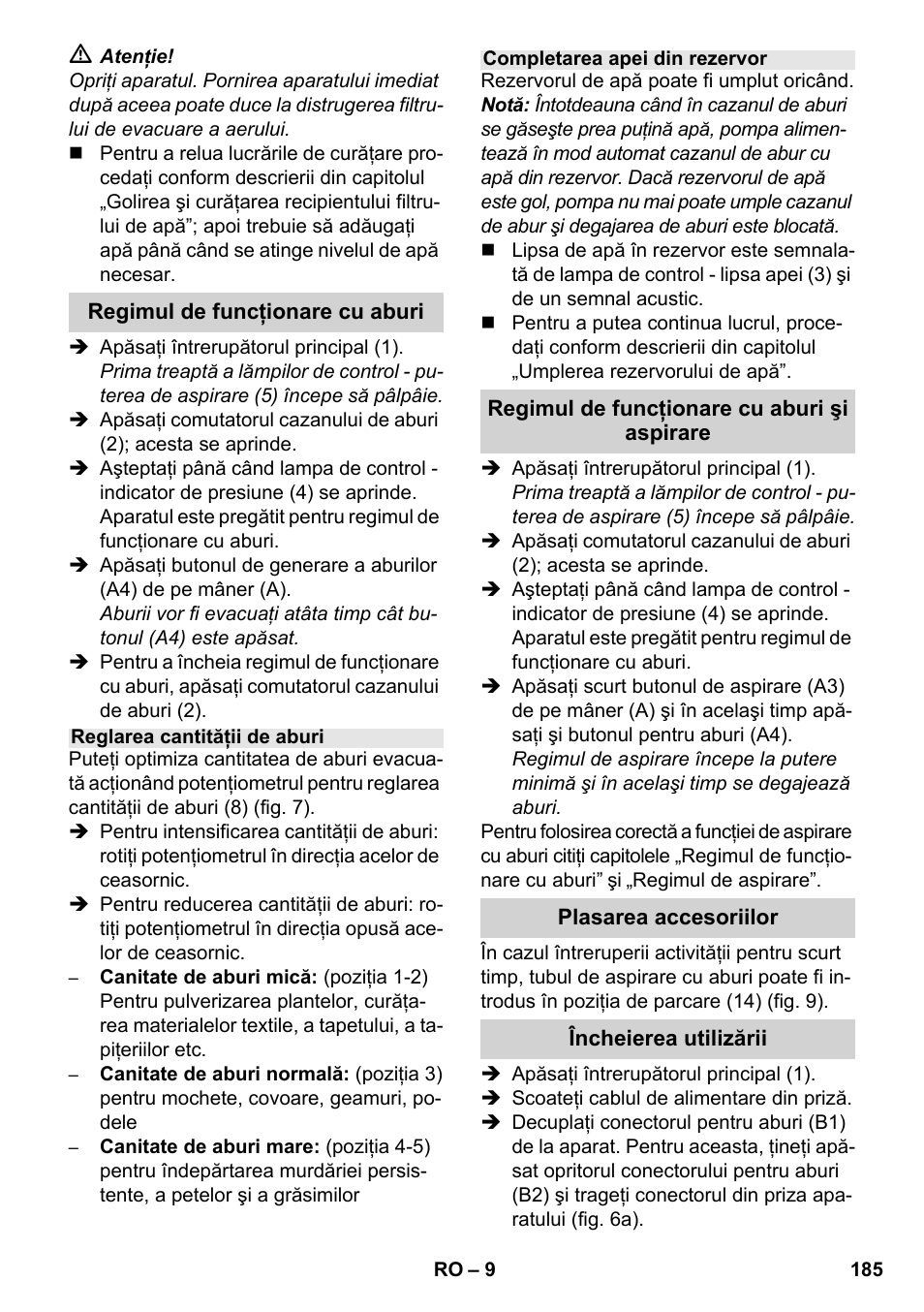 Karcher SV 1902 User Manual | Page 185 / 284