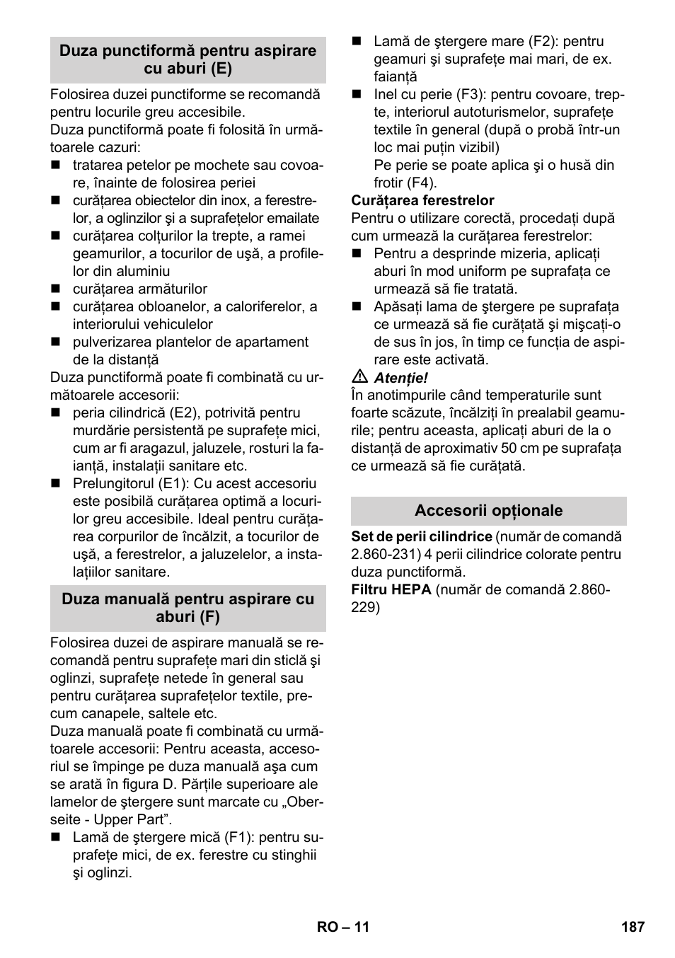 Karcher SV 1902 User Manual | Page 187 / 284
