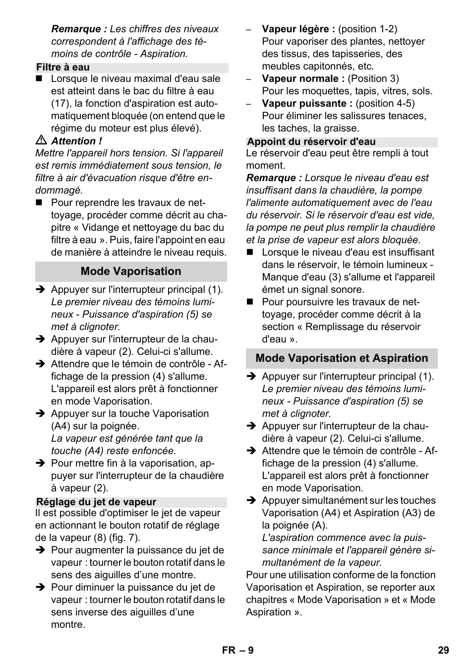 Karcher SV 1902 User Manual | Page 29 / 284