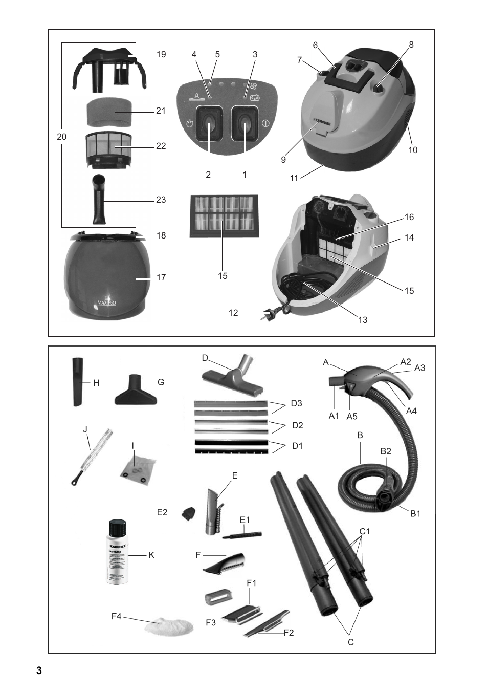 Karcher SV 1902 User Manual | Page 3 / 284
