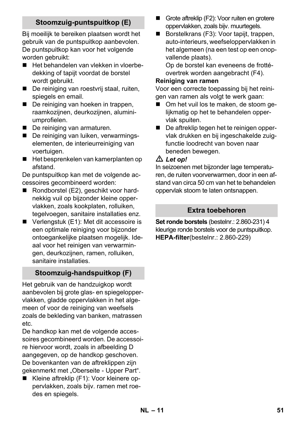 Karcher SV 1902 User Manual | Page 51 / 284
