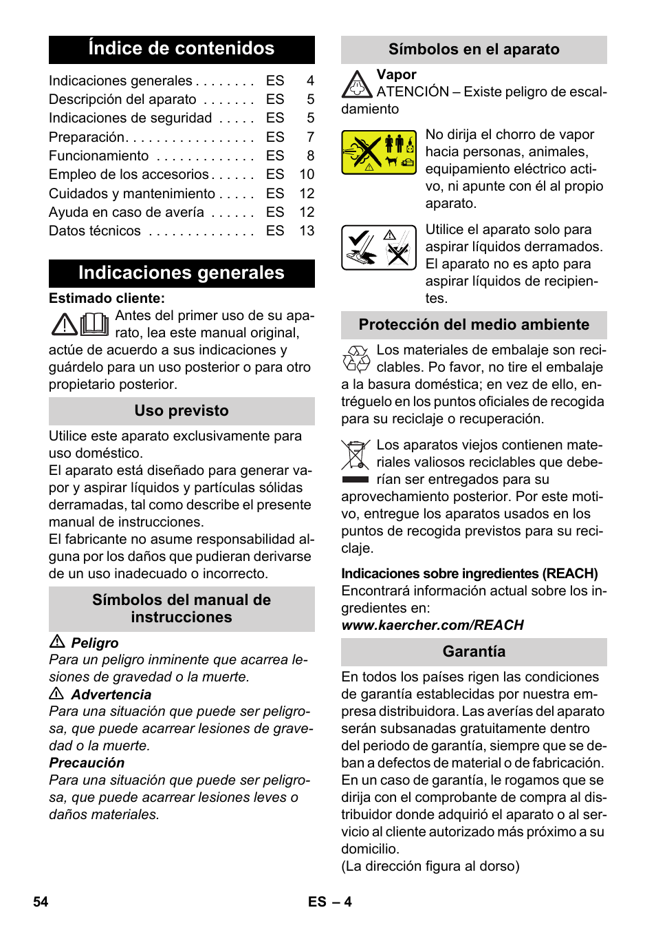 Karcher SV 1902 User Manual | Page 54 / 284