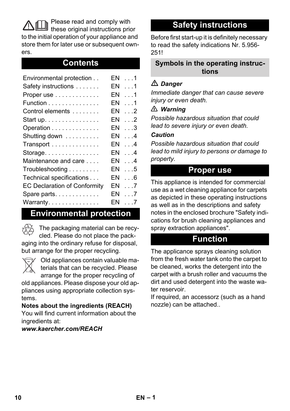 Karcher BRC 30-15 C User Manual | Page 10 / 200