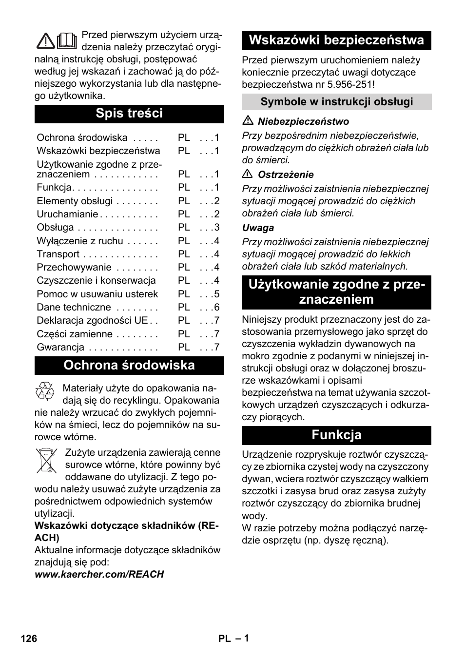 Karcher BRC 30-15 C User Manual | Page 126 / 200