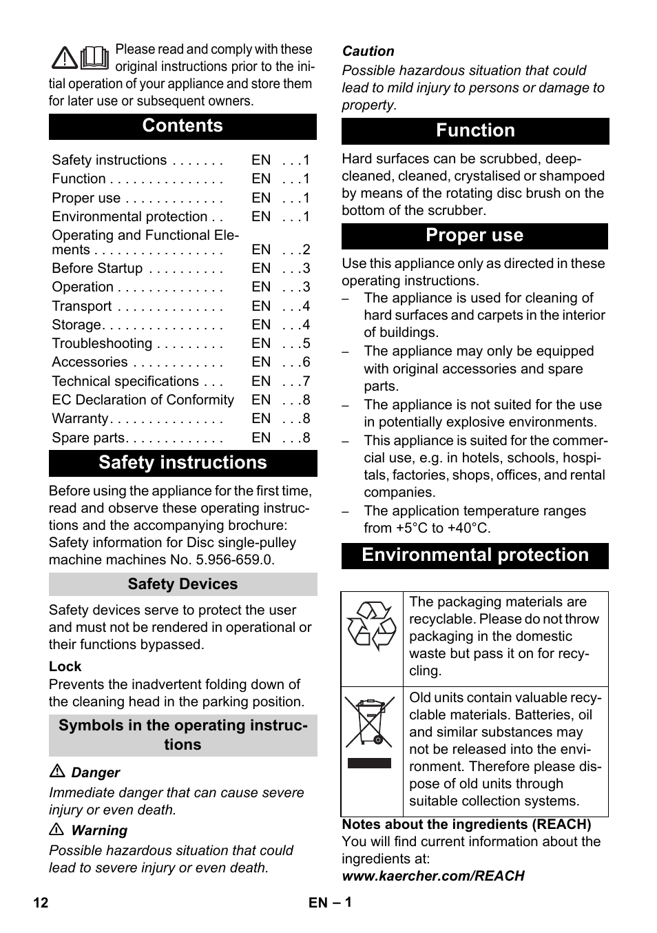 Karcher BDS 43-450C EU User Manual | Page 12 / 240