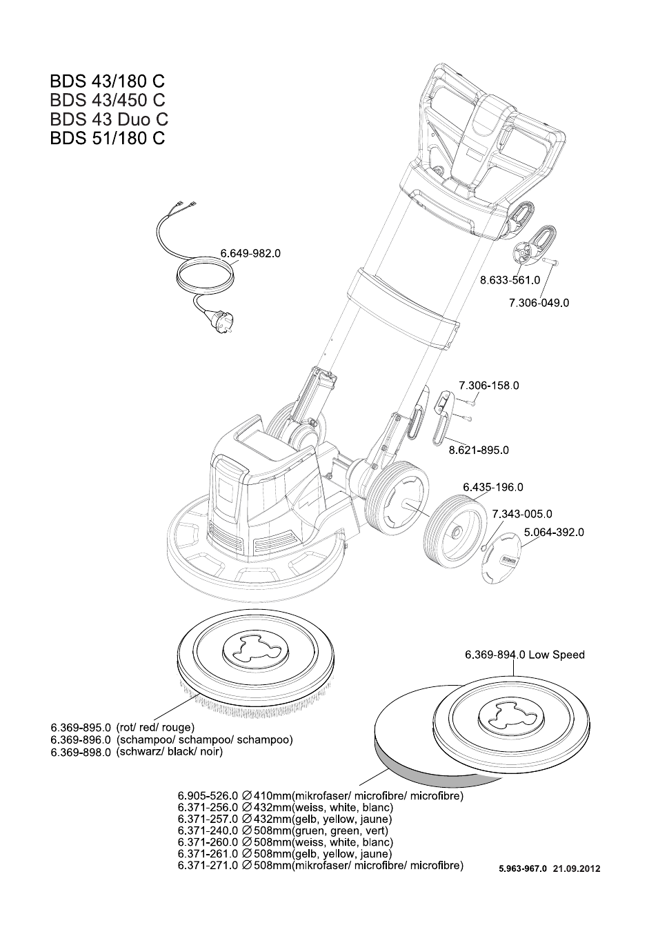Karcher BDS 43-450C EU User Manual | Page 236 / 240
