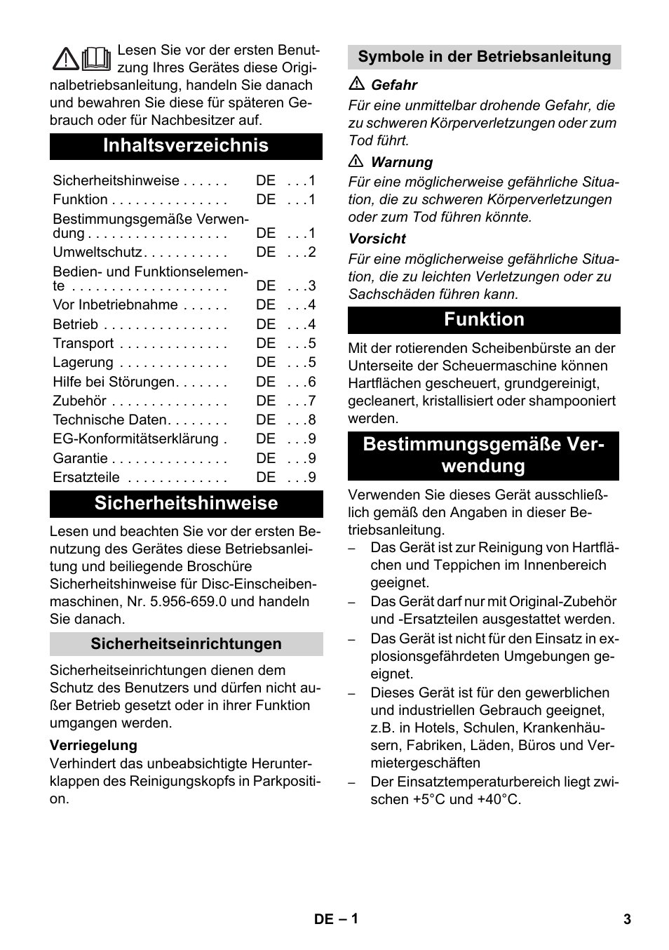 Karcher BDS 43-450C EU User Manual | Page 3 / 240