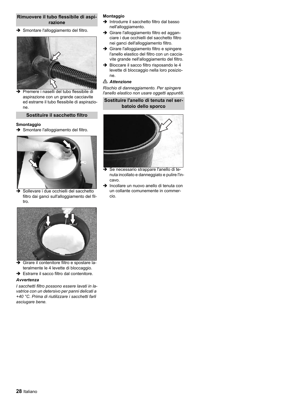 Karcher SB-Sauger Aspiratore self service MONO User Manual | Page 28 / 164