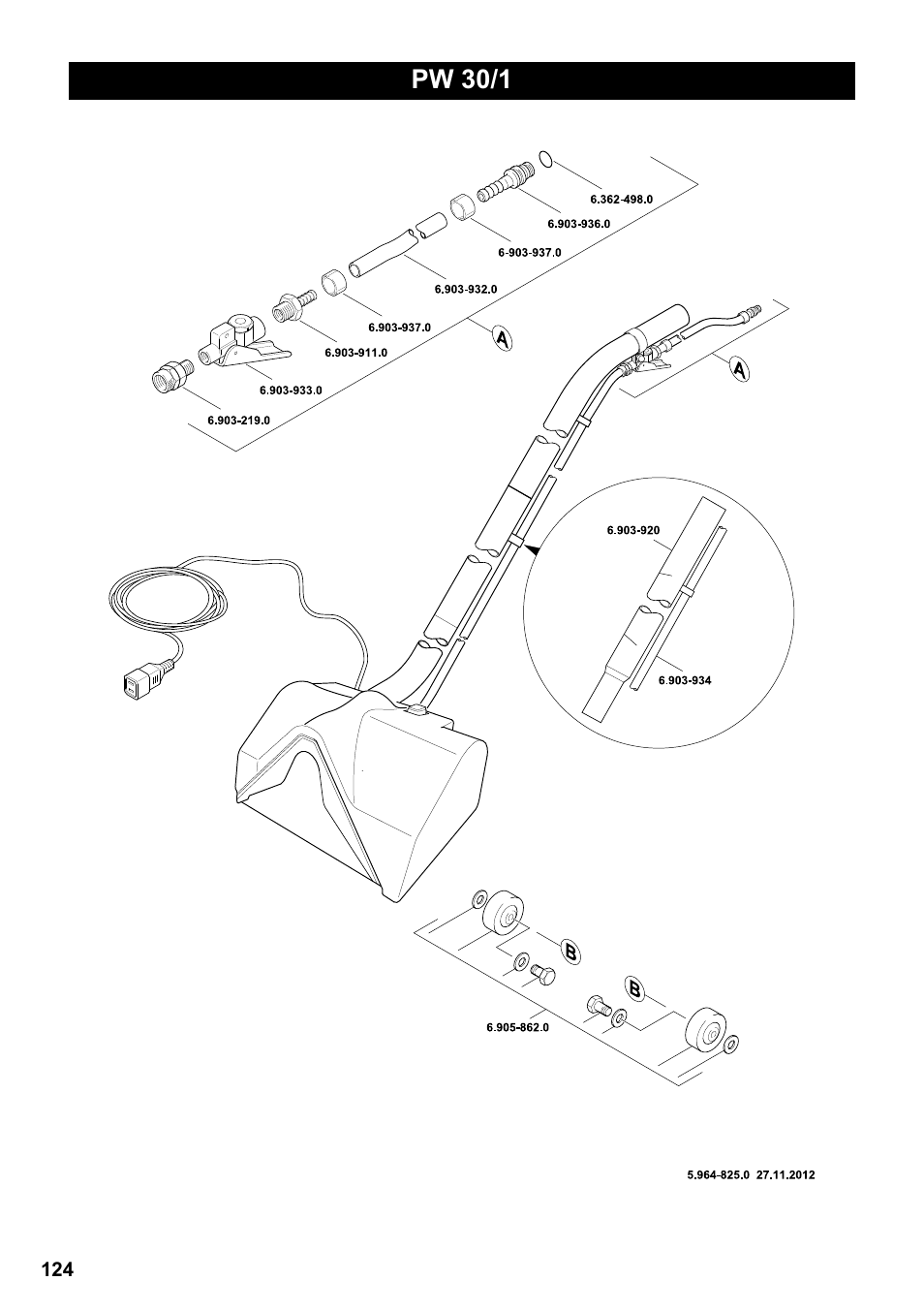 Pw 30/1 | Karcher PW 30-1 User Manual | Page 124 / 128