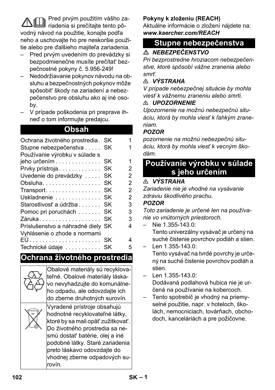 Karcher T 12-1 User Manual | Page 102 / 148